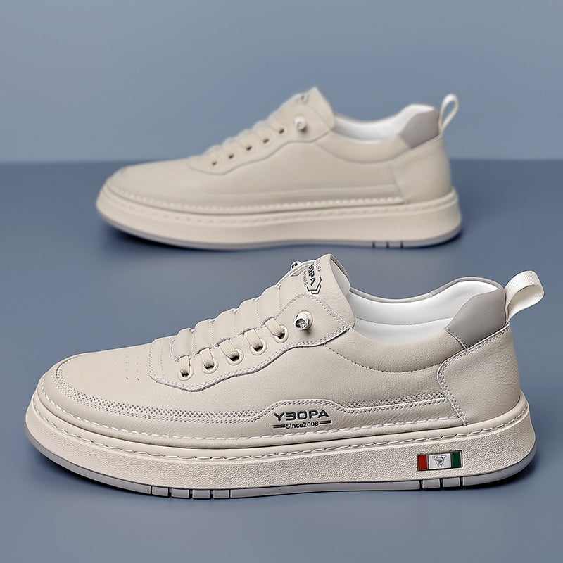 Bellagio zapatillas de piel, detalle