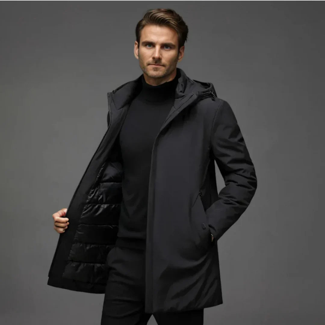 Amedeo chaqueta de invierno, detalle