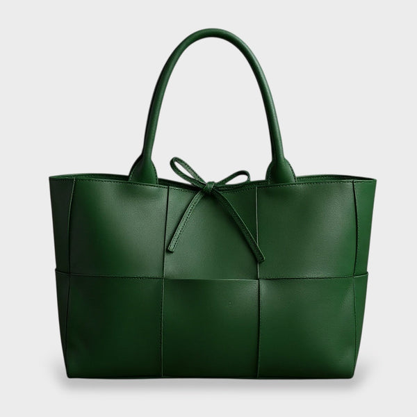 Ágata | Bolso Tote Trenzado con Lazo
