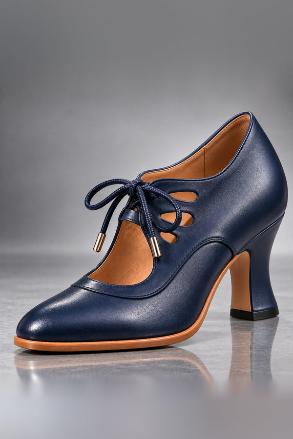 Audrey | Salones Vintage con Cordones y Calados