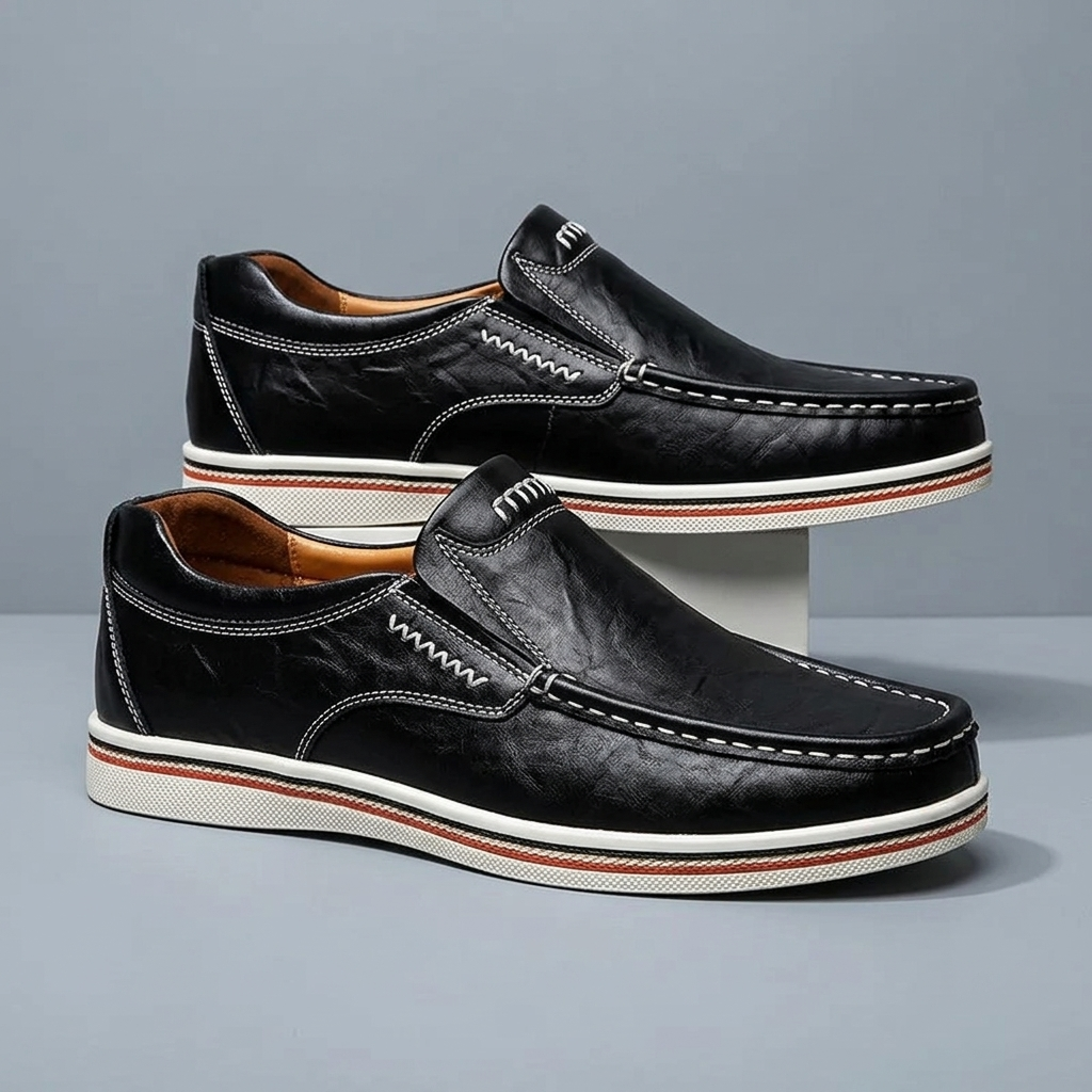 Richard zapatos de piel, detalle