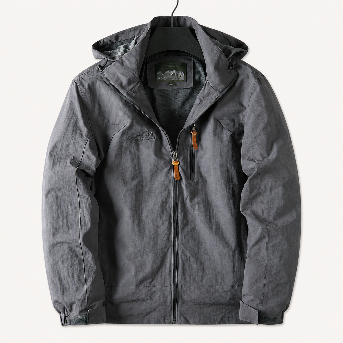 Summit chaqueta outdoor en gris antracita