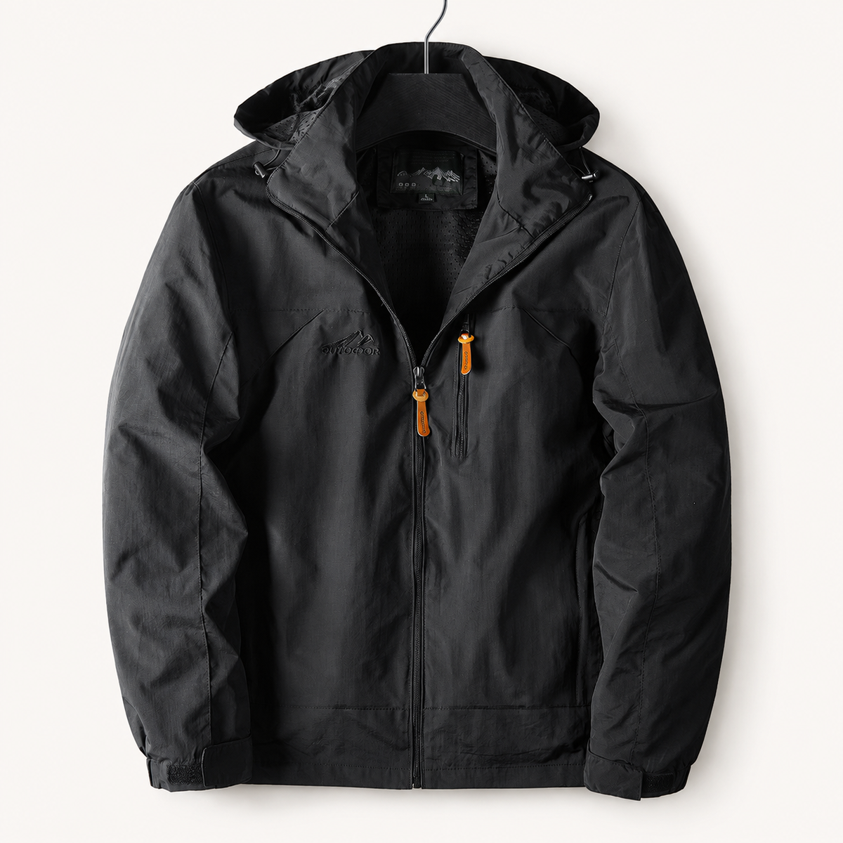 Summit chaqueta outdoor en negro