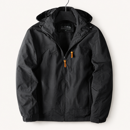 Summit chaqueta outdoor en negro
