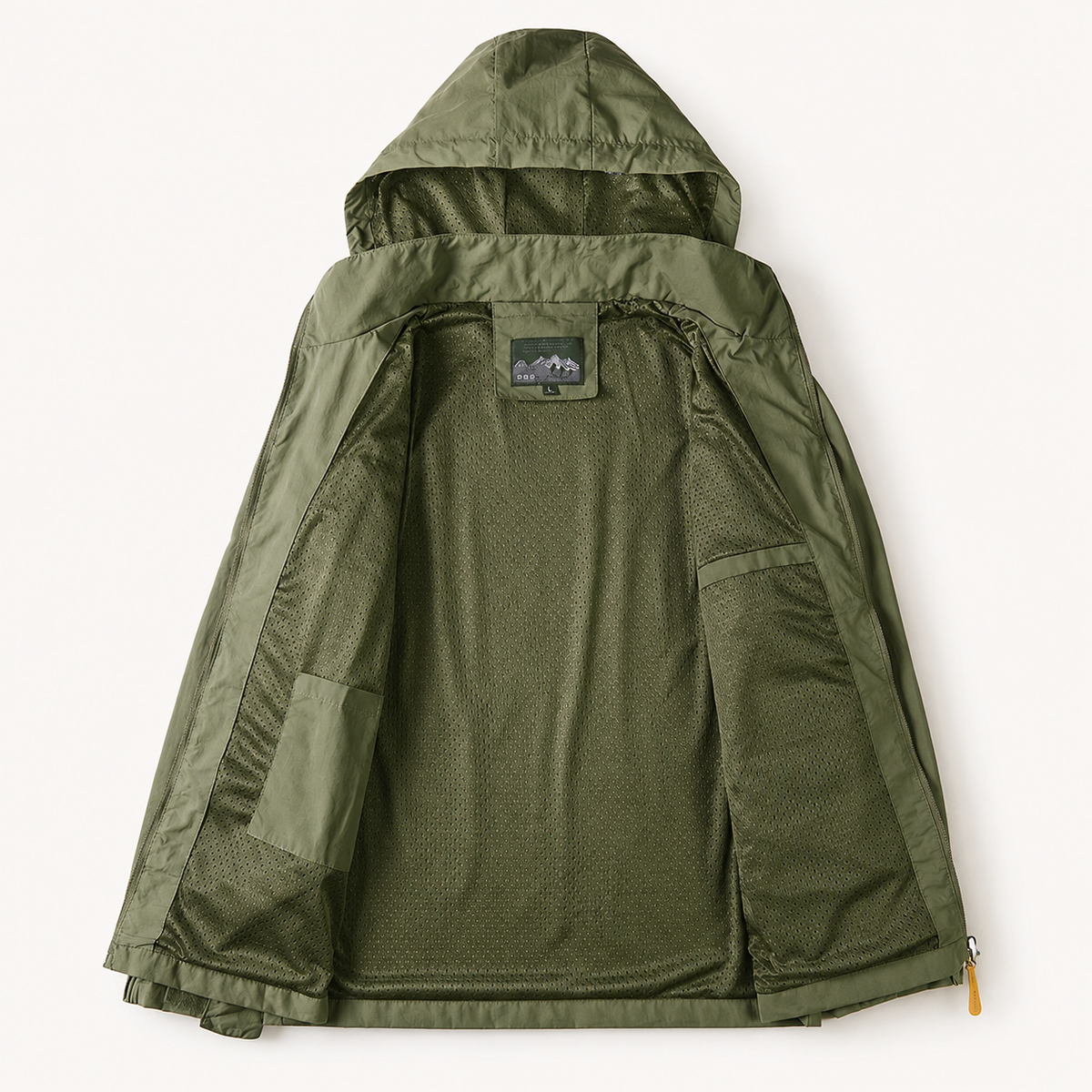 Summit chaqueta outdoor, forro de malla