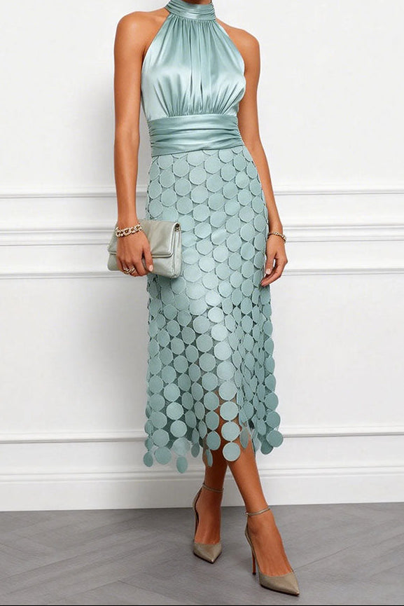 Vestido Carlota menta