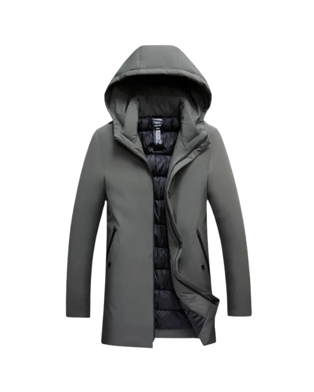 Amedeo chaqueta de invierno en gris