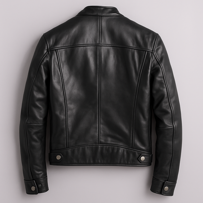 Recio chaqueta de piel, detalle
