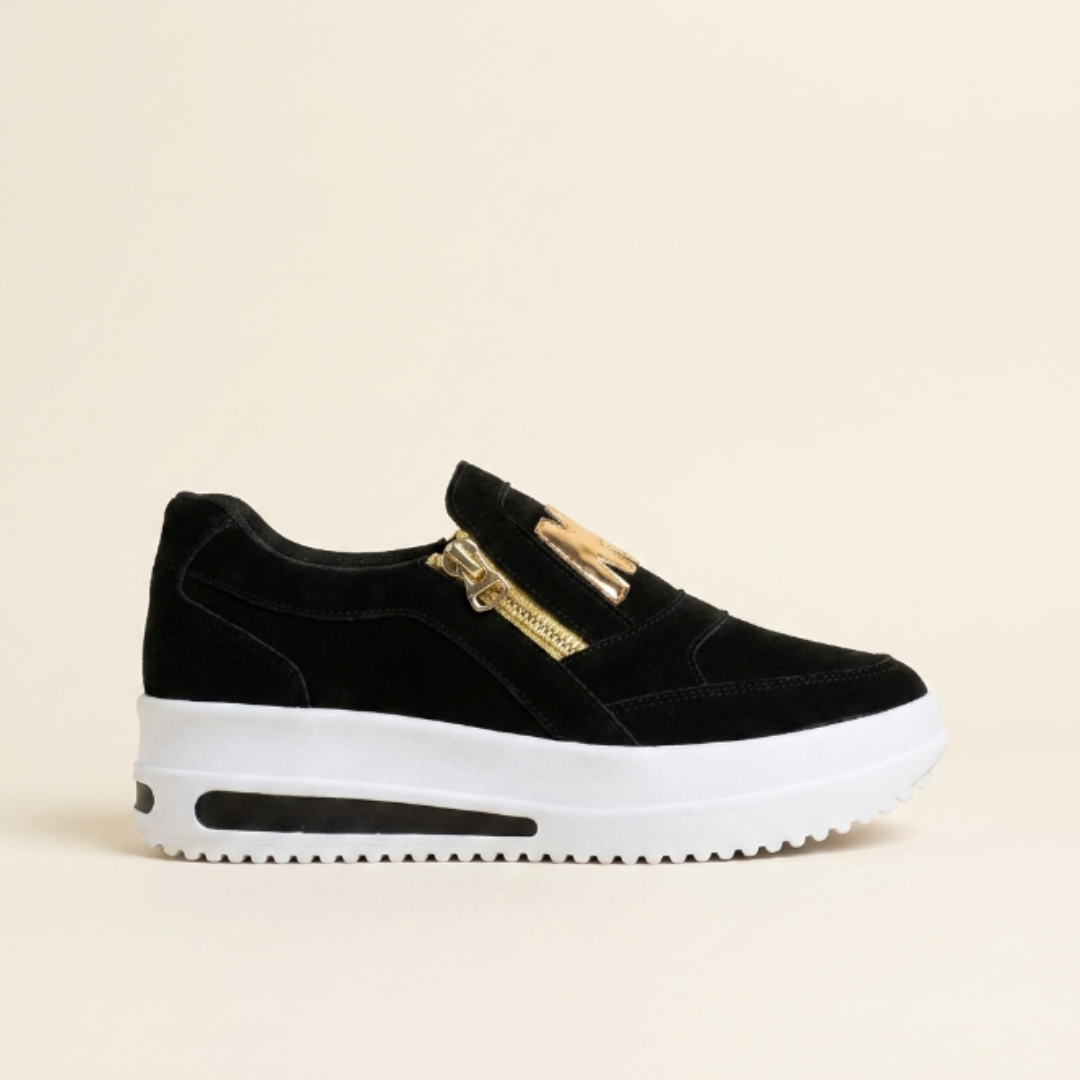 Alicia zapatillas negro