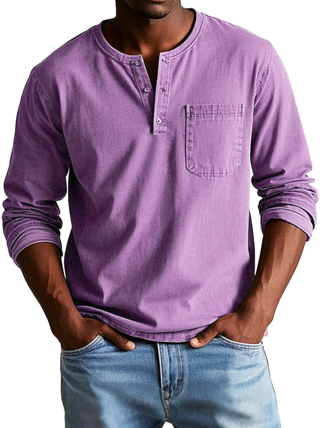 Camisa vintage púrpura