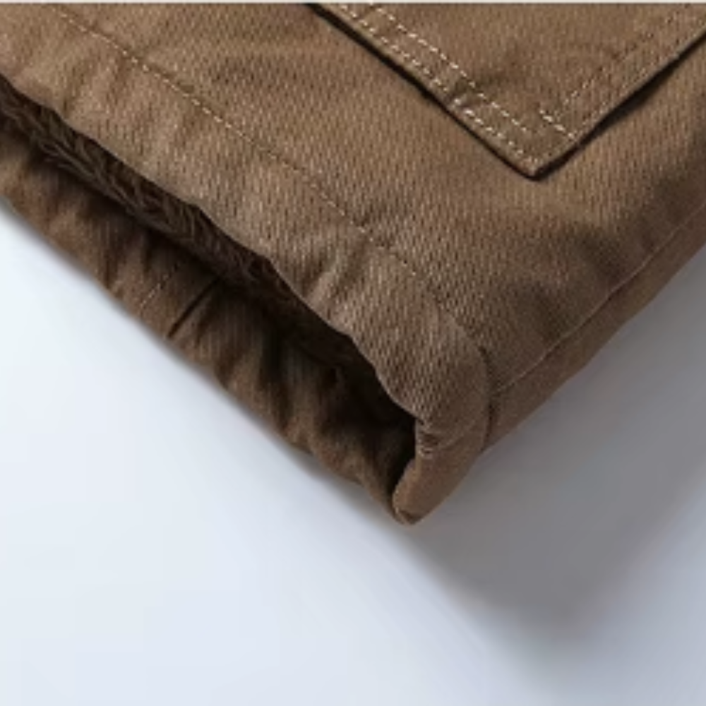 Adriano chaqueta de algodón, detalle
