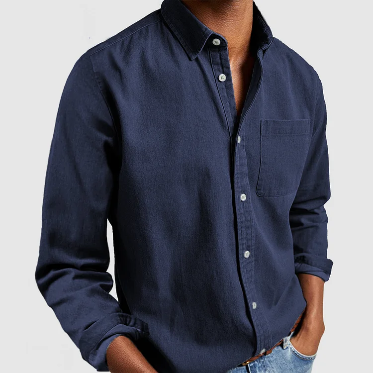 Blusa azul marino