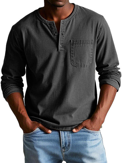 Camisa vintage negro