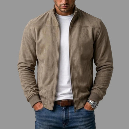 Chaqueta Bomber Urbana - Beige