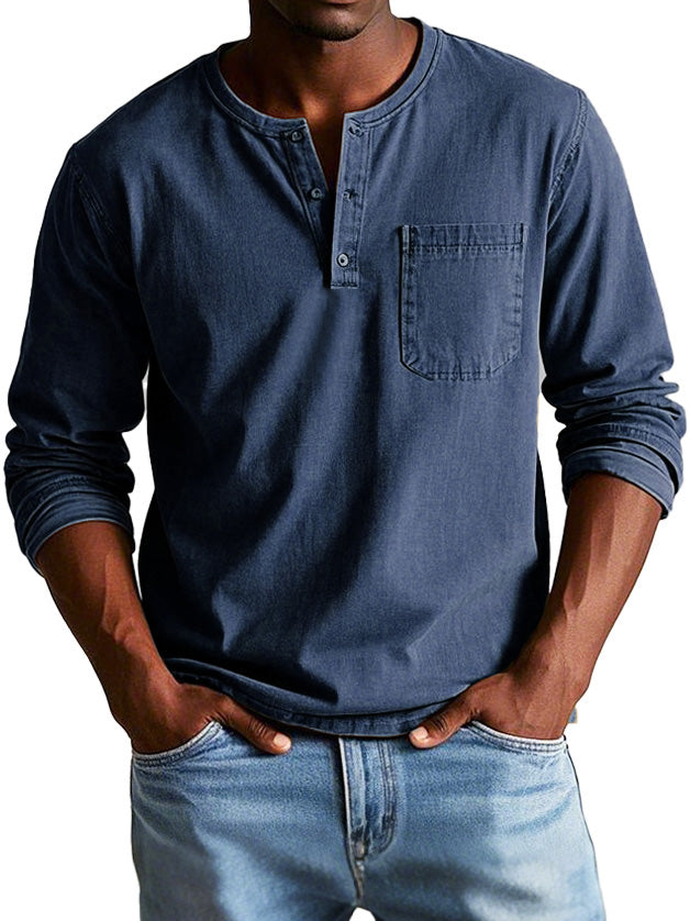 Camisa vintage marino