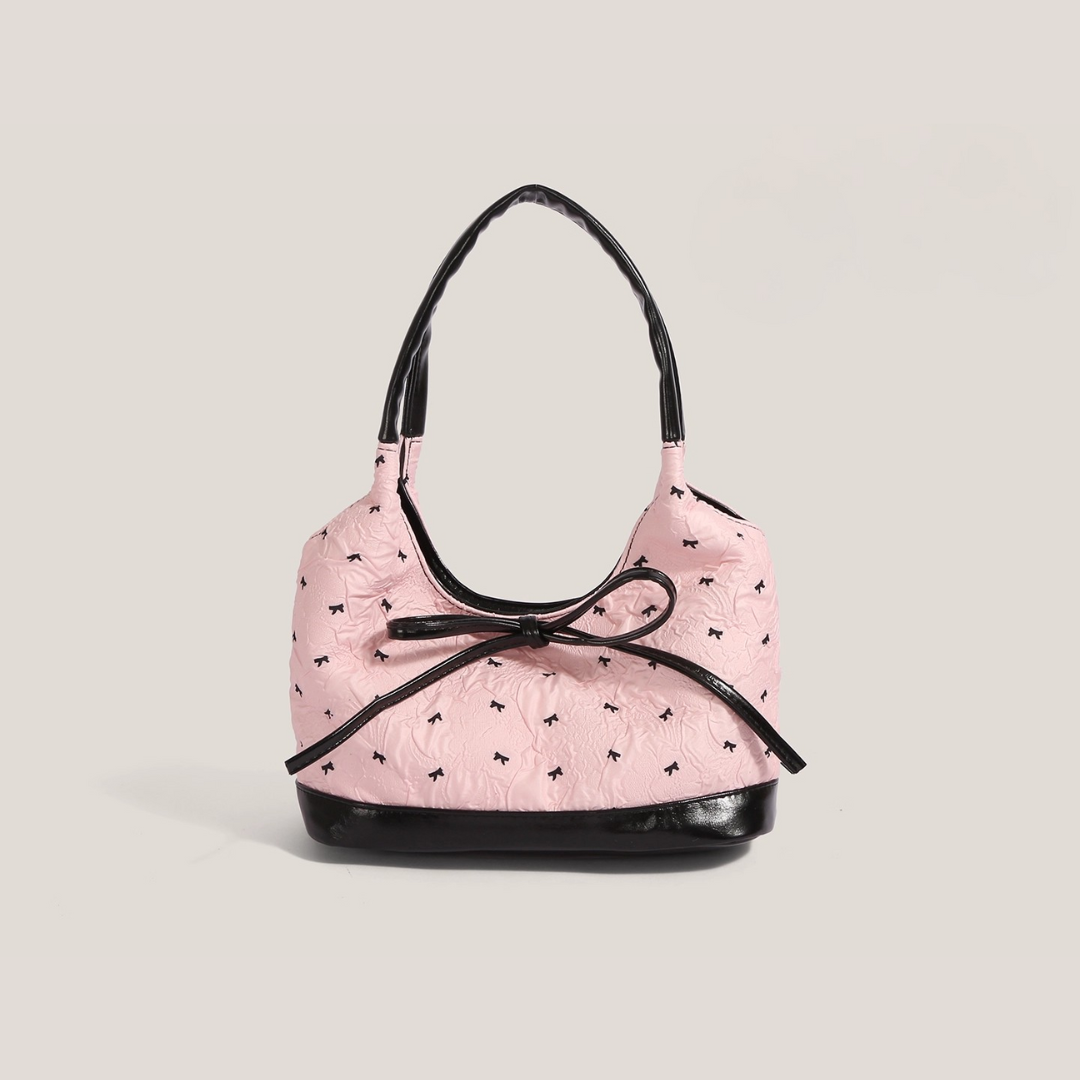 Romilda bolso tote acolchado en rosa