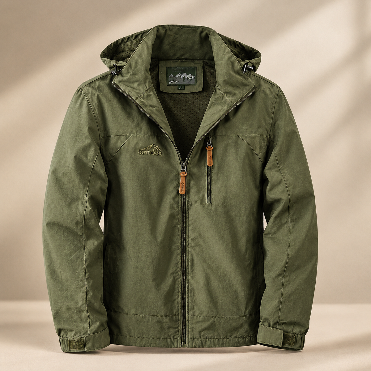 Summit chaqueta outdoor con capucha, vista