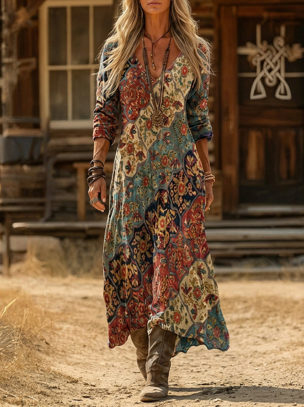 Lydia | Vestido Largo Fluido de Corte Suave