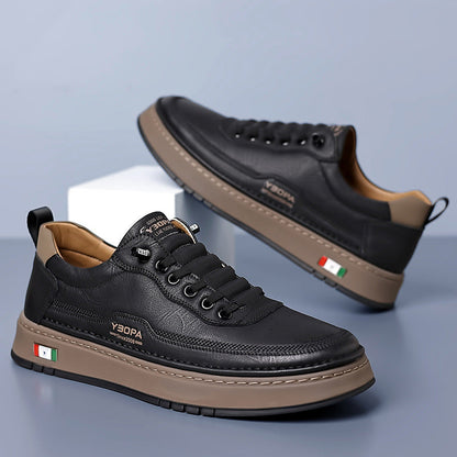 Bellagio zapatillas de piel, vista