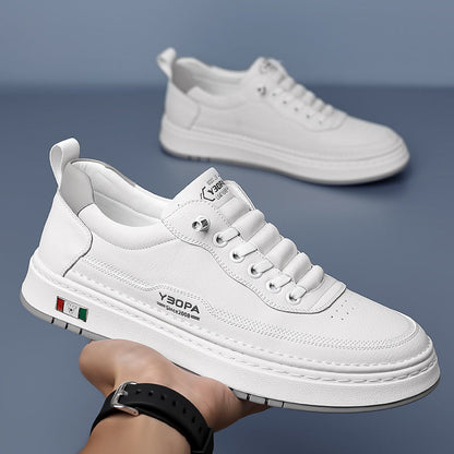 Bellagio zapatillas de piel, detalle