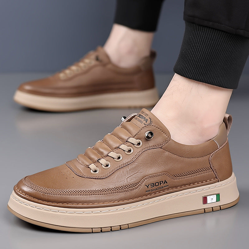 Bellagio zapatillas de piel, detalle