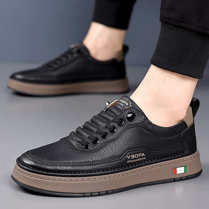 Bellagio zapatillas de piel, vista