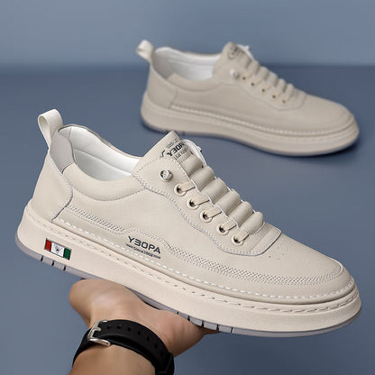 Bellagio zapatillas de piel, detalle