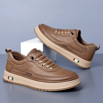Bellagio zapatillas de piel, vista