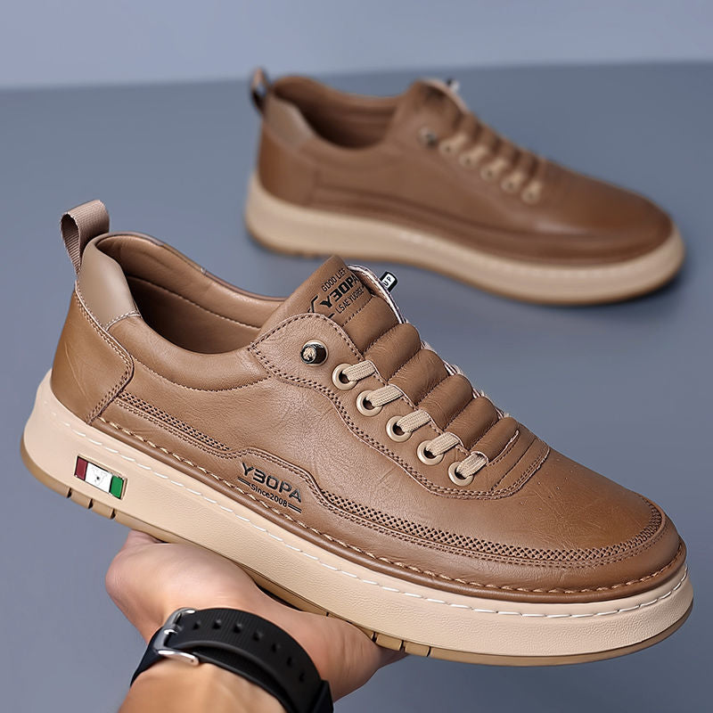 Bellagio zapatillas de piel, vista