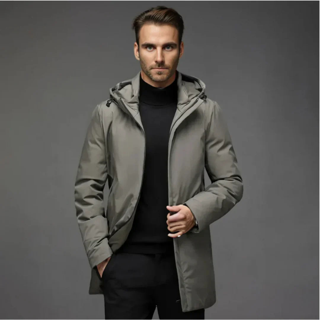 Amedeo chaqueta de invierno, detalle