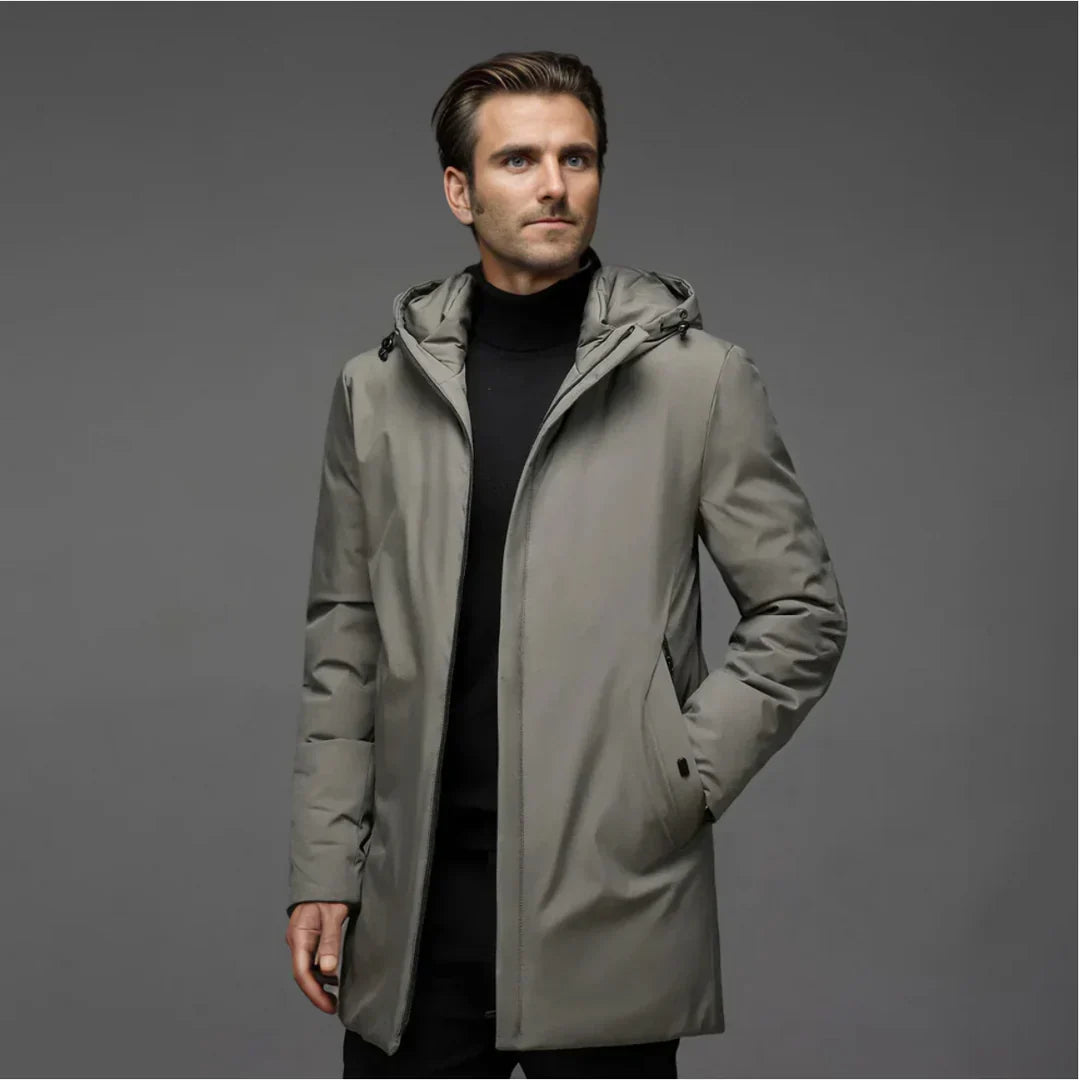 Amedeo chaqueta de invierno, detalle