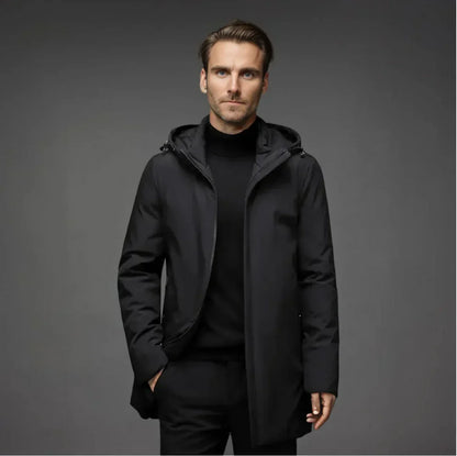 Amedeo chaqueta de invierno, detalle