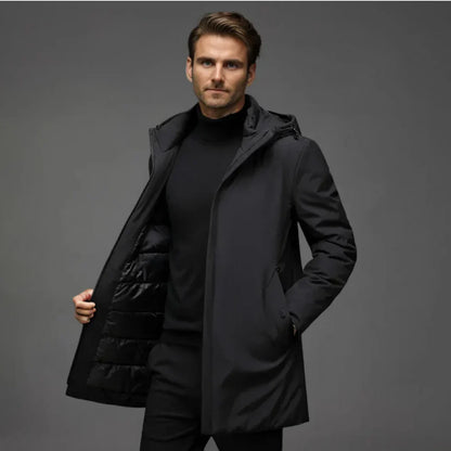 Amedeo chaqueta de invierno, detalle