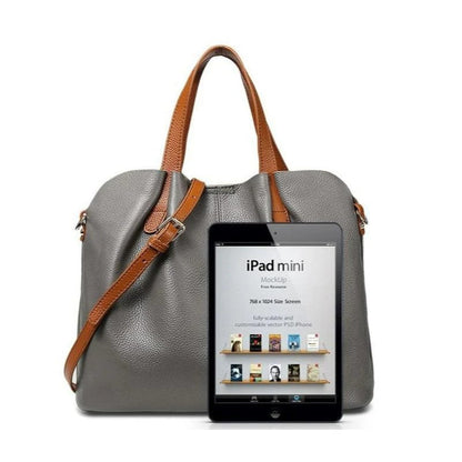 Alana - Bolso de Piel Granulada con Bandolera