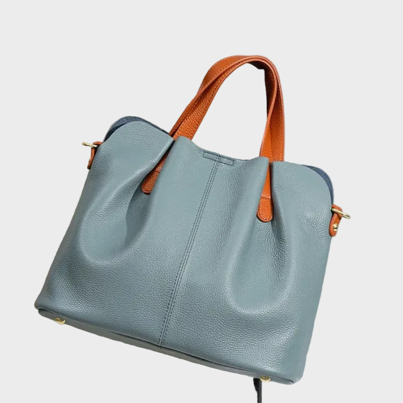 Alana - Bolso de Piel Granulada con Bandolera