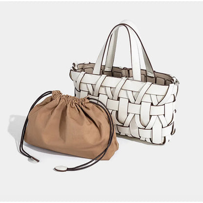 Anita - Bolso Tejido a Mano con Cordón