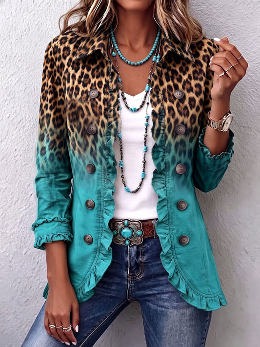 Beatriz blazer de leopardo