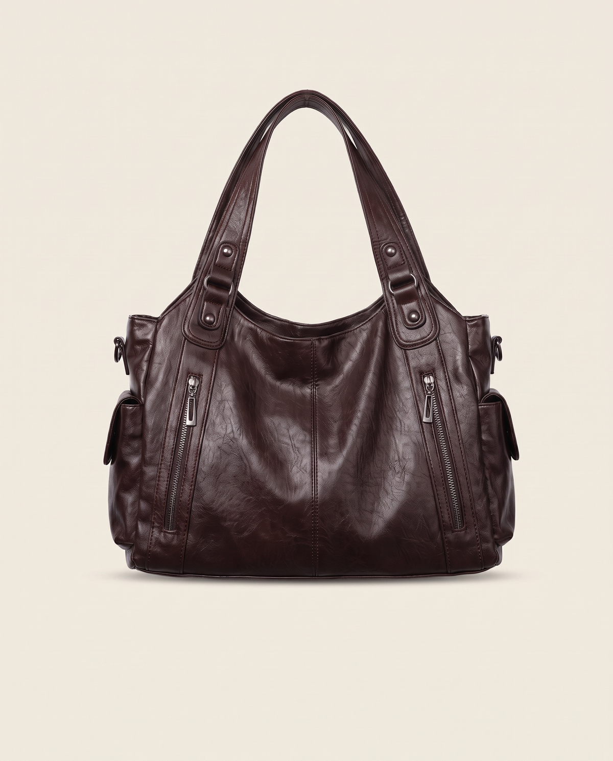 Carolina bolso de hombro color café