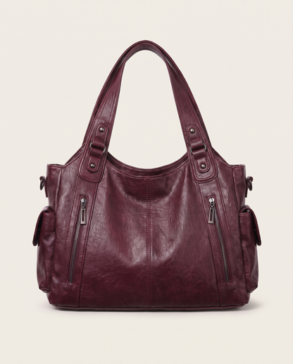 Carolina bolso de hombro burdeos