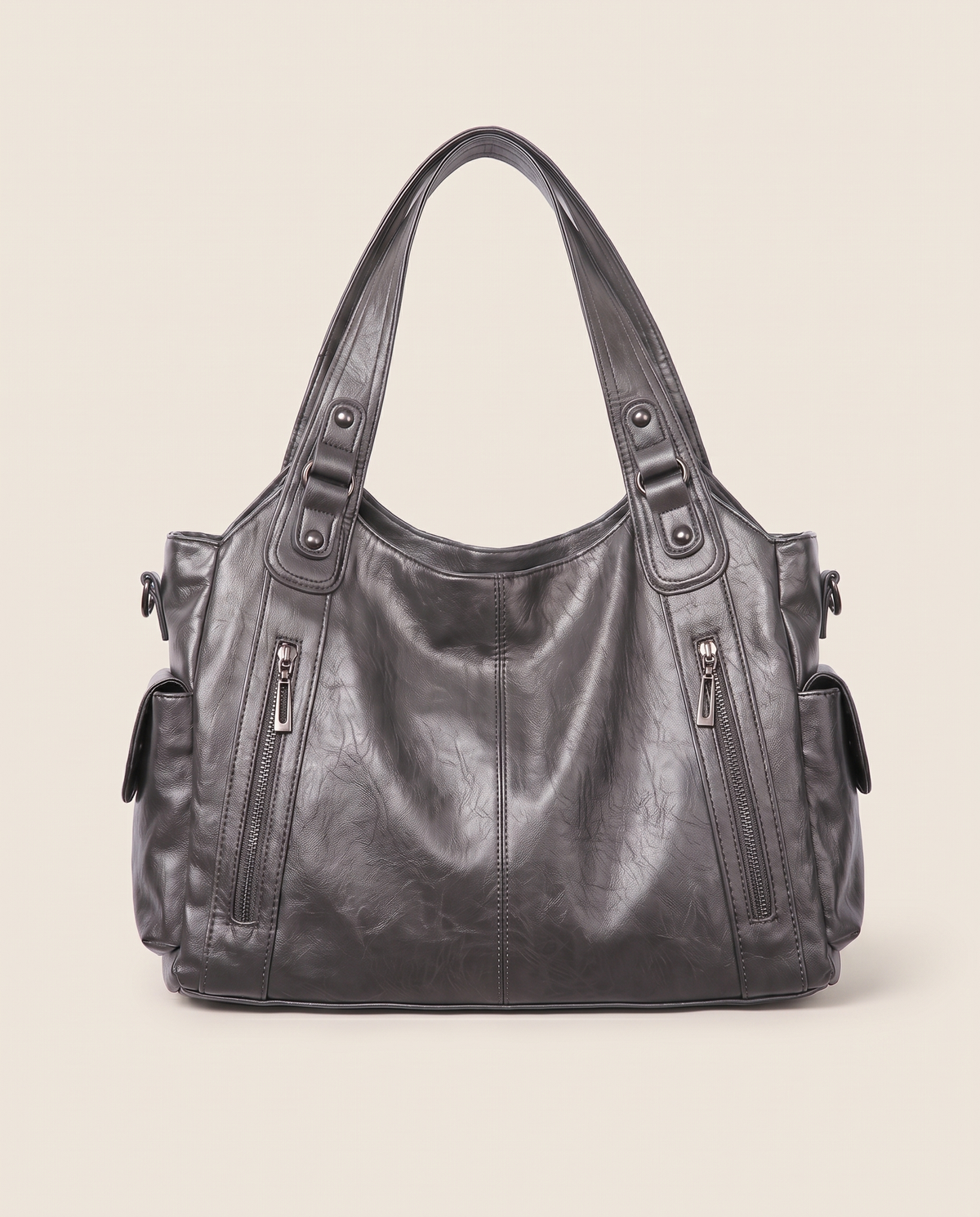 Carolina bolso de hombro gris