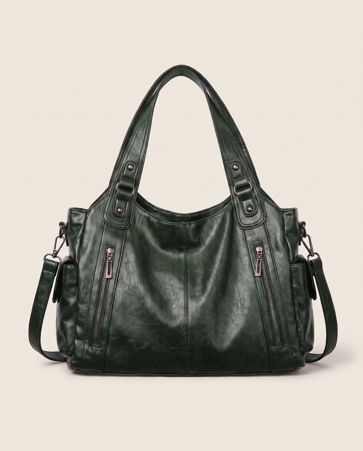 Carolina bolso de hombro verde oscuro
