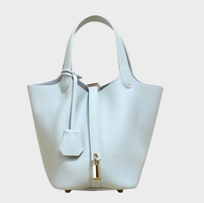 Catalina bolso con candado azul cielo