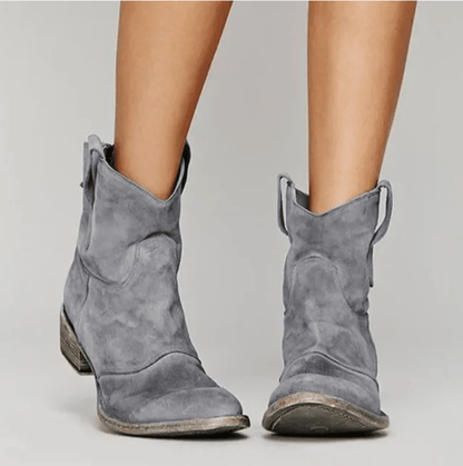 Clara botines camperos grises