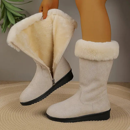 Botas Eva, detalle del forro de pelo