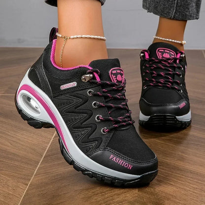 Evelina zapatillas de senderismo negras