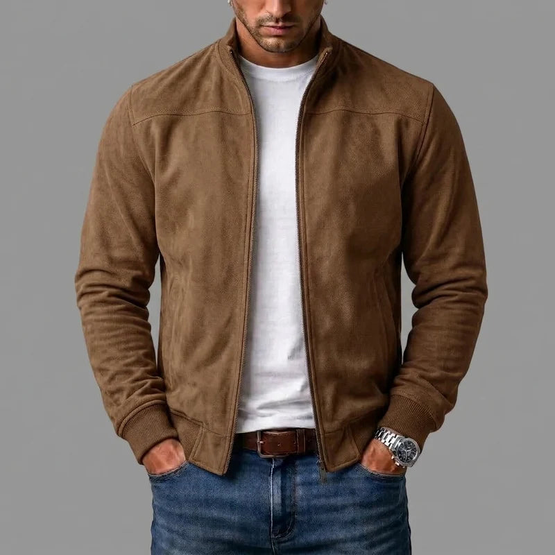 Chaqueta Bomber Urbana - Marrón