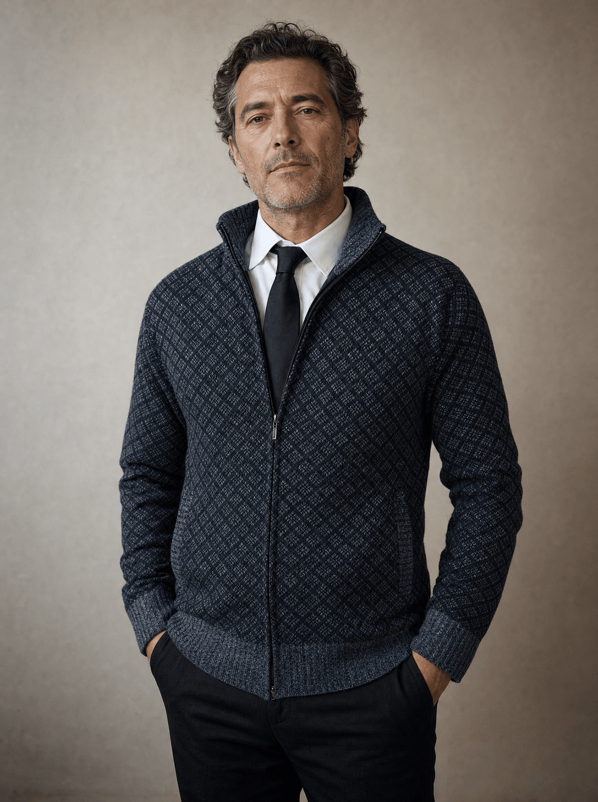 Alvise chaqueta de punto, vista