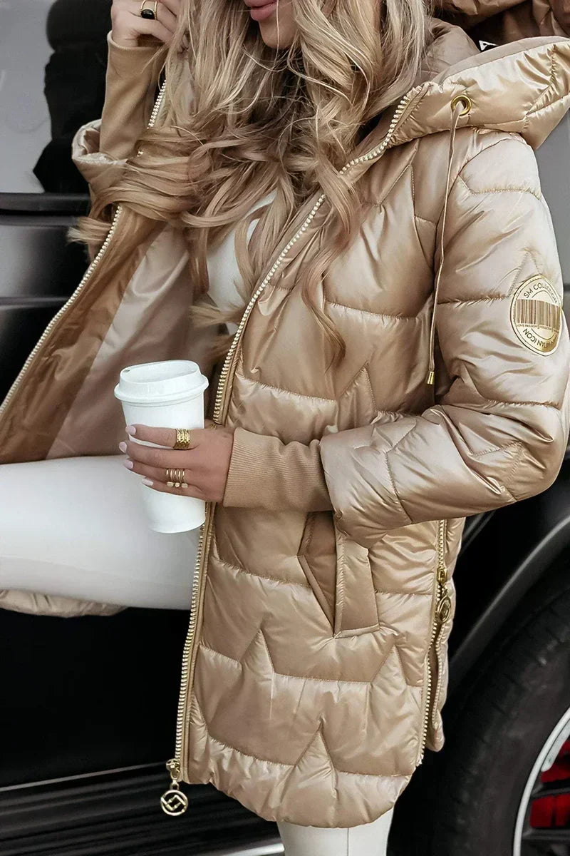 Mila winterjas met capuchon