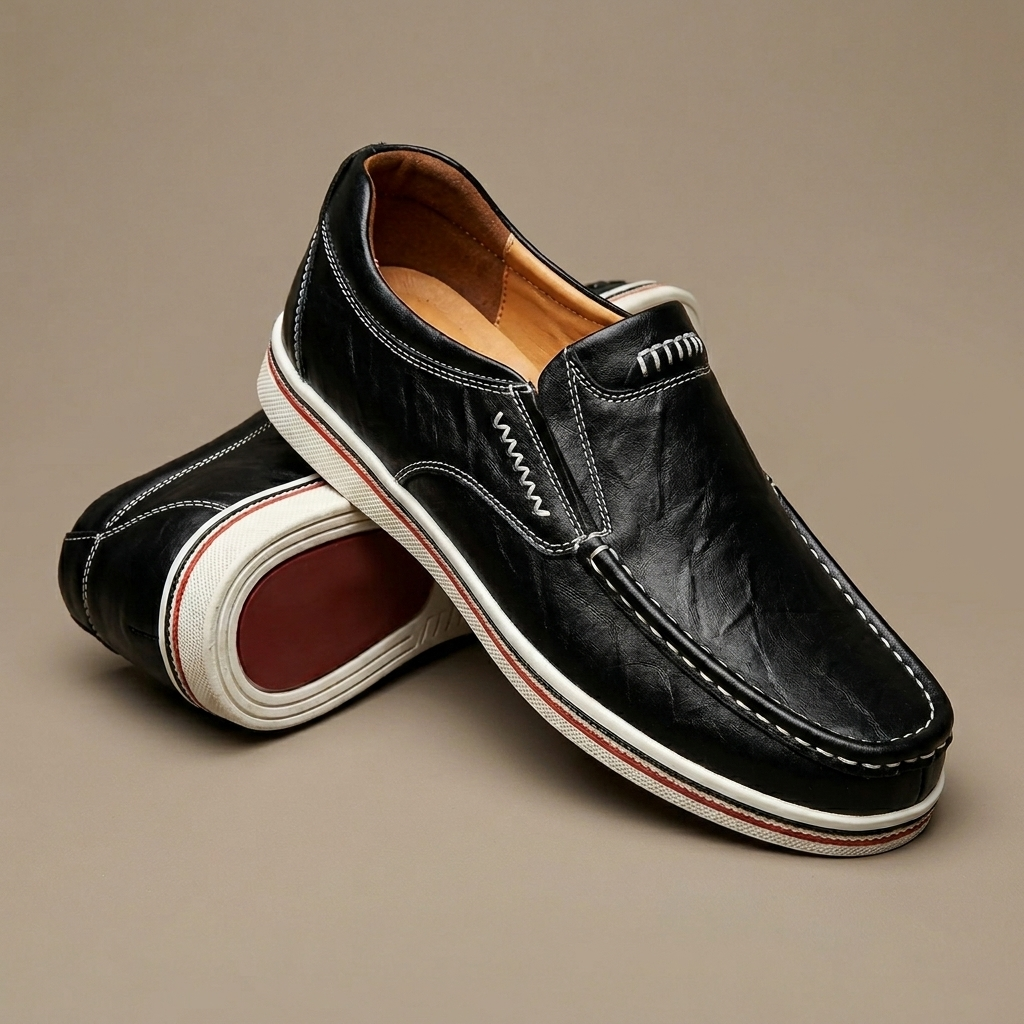 Richard zapatos de piel, vista