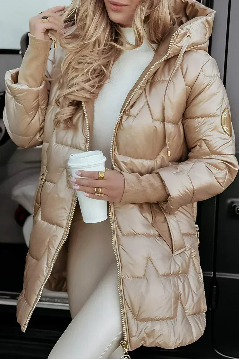 Mila winterjas met capuchon